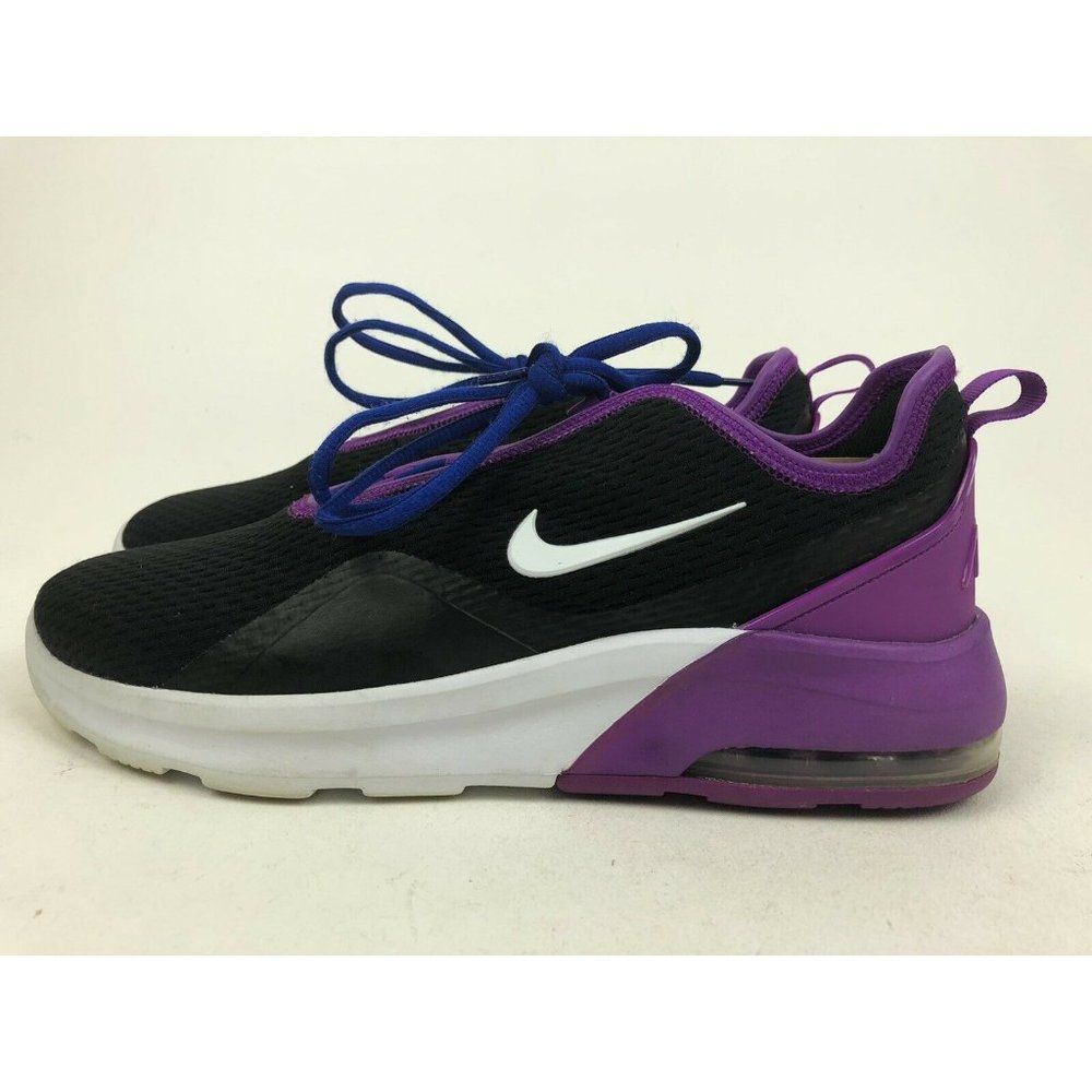 Nike Black and Purple Athletic Shoes